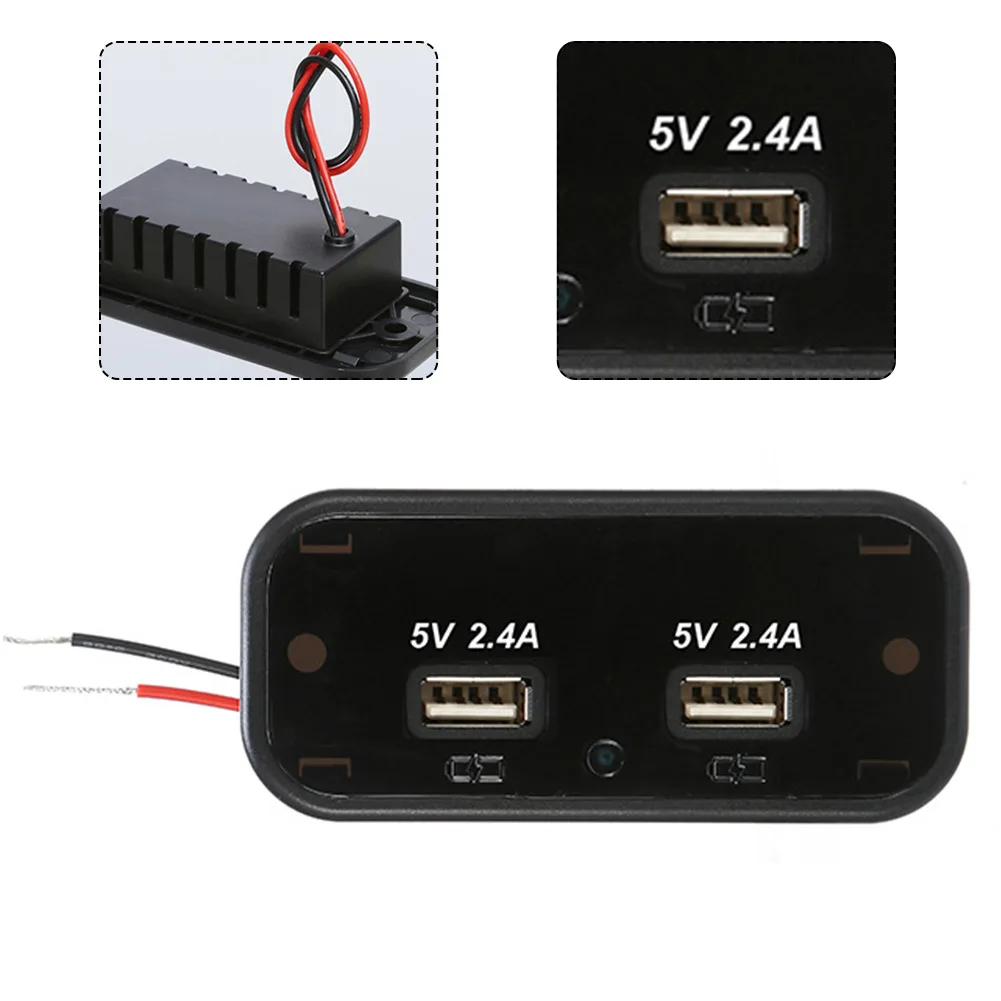 12/24V Fast Car Charger 4.8A DUAL USB Adapter Power Socket Charging Panel Mount Car Electronics Accessories Car Charger Socket
12/24V Fast Car Charger 4.8A DUAL USB Adapter Power Socket Charging Panel Mount Car Electronics Accessories Car Charger Socket