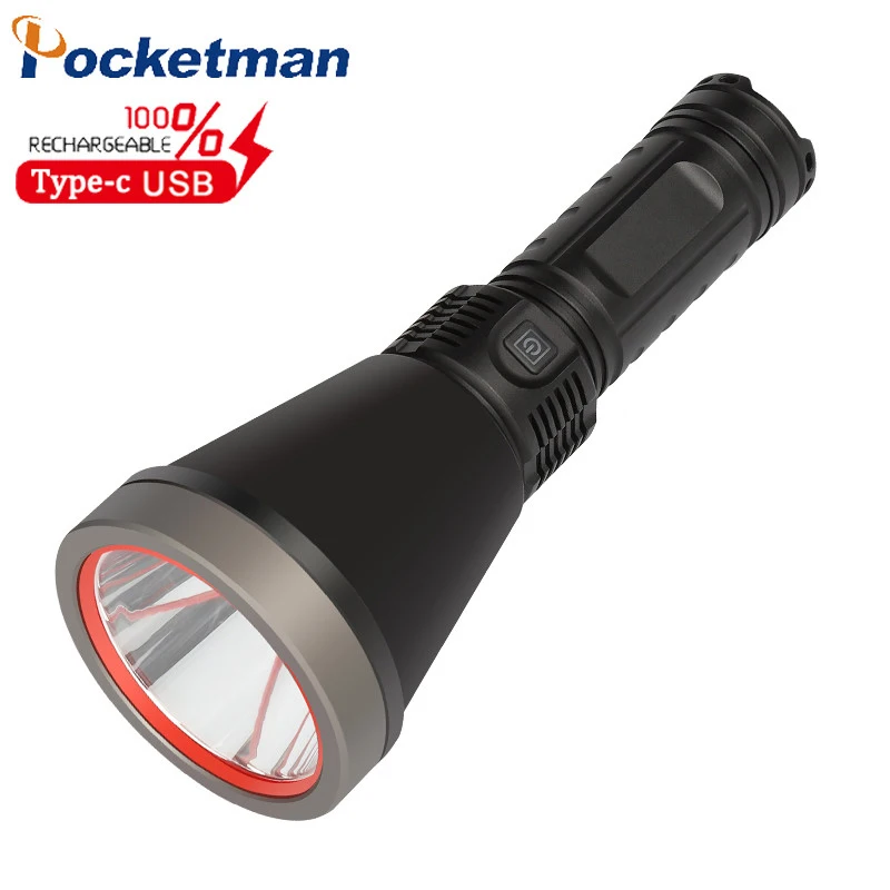 6 Modes Led Rechargeable Flishlight Aluminum Alloy by 22650 Battery Lanterna Camping Outdoor Self Defense Powerful Torch
6 Modes Led Rechargeable Flishlight Aluminum Alloy by 22650 Battery Lanterna Camping Outdoor Self Defense Powerful Torch