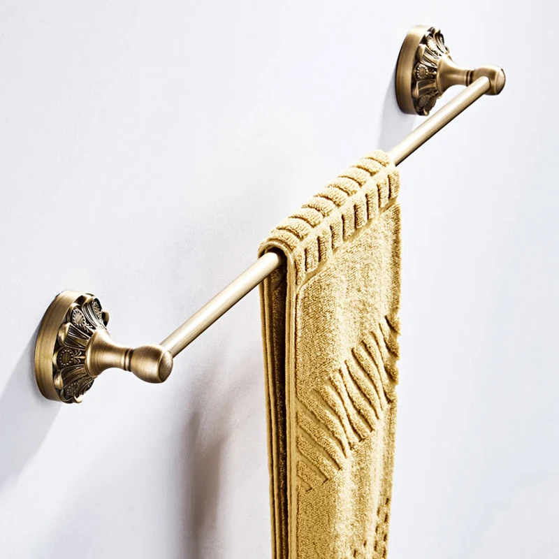 Solid Brass Bathroom 61cm Towel Holder Single Towel Bar Towel Rack Towel Rail Bathroom Accessories Antique Brass
Solid Brass Bathroom 61cm Towel Holder Single Towel Bar Towel Rack Towel Rail Bathroom Accessories Antique Brass