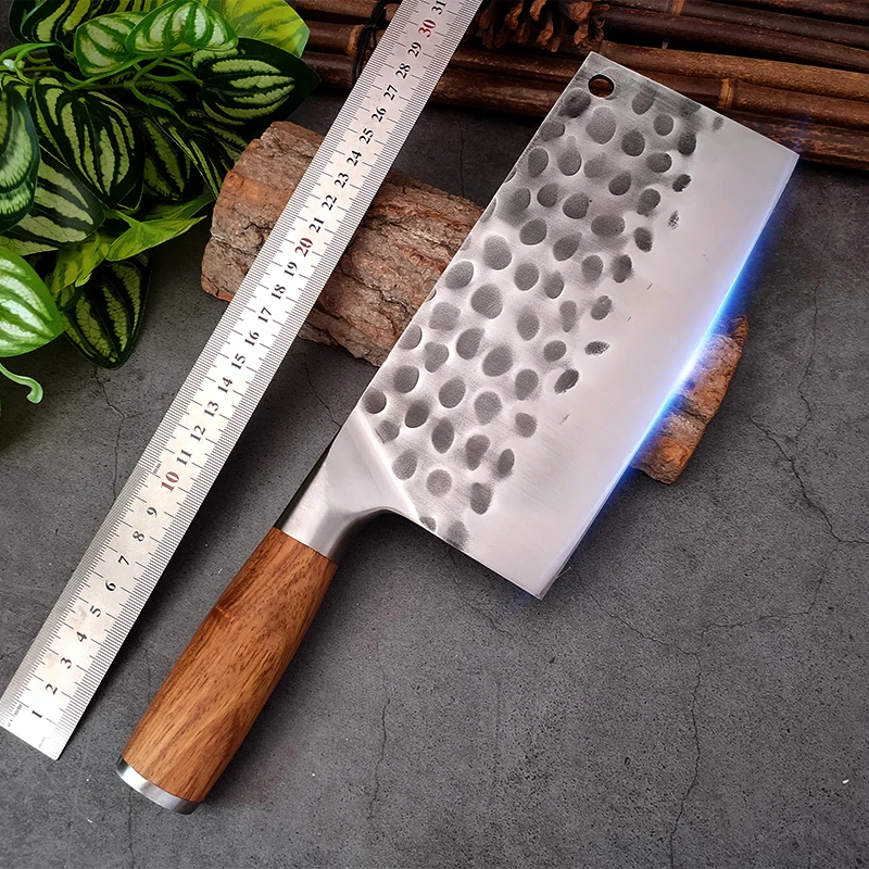 8 Inch Professional Chef Kitchen Knives Cleaver Meat Chopping Vegetables Chinese Knife Wood Handle Stainless Steel Knife Cleaver
8 Inch Professional Chef Kitchen Knives Cleaver Meat Chopping Vegetables Chinese Knife Wood Handle Stainless Steel Knife Cleaver