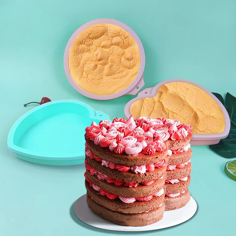 6/8 Inch Silicone Cake Mold Non Stick Dessert Baking Mold Toast Bread Pan Round Mousse Mould DIY Kitchen Bakeware Pastry Tool
6/8 Inch Silicone Cake Mold Non Stick Dessert Baking Mold Toast Bread Pan Round Mousse Mould DIY Kitchen Bakeware Pastry Tool