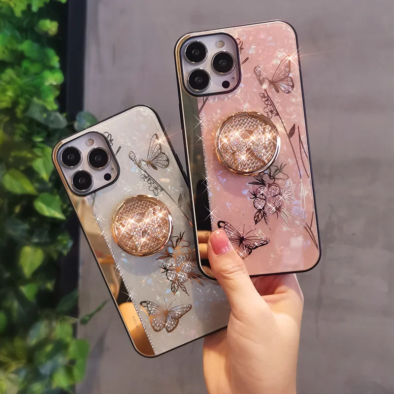 Luxury Glitter Butterfly Holder Bling Phone Case For Samsung S23 S22 S21 S20 Plus Ultra Fe Note20 ZFlip 3 ZFold 4 A13 A14 Cover
Luxury Glitter Butterfly Holder Bling Phone Case For Samsung S23 S22 S21 S20 Plus Ultra Fe Note20 ZFlip 3 ZFold 4 A13 A14 Cover