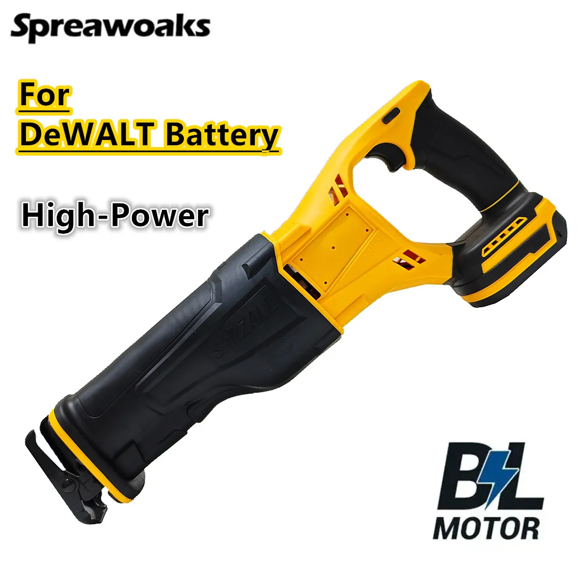 Аккумуляторная сабельная пила Spreawoaks для DeWALT 20 В 
Аккумуляторная сабельная пила Spreawoaks для DeWALT 20 В