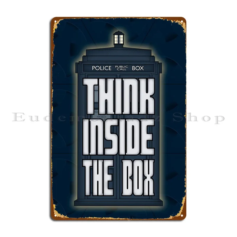 Think Inside The Box Metal Signs Rusty Decoration Personalized Designs Classic Tin Sign Poster
Think Inside The Box Metal Signs Rusty Decoration Personalized Designs Classic Tin Sign Poster