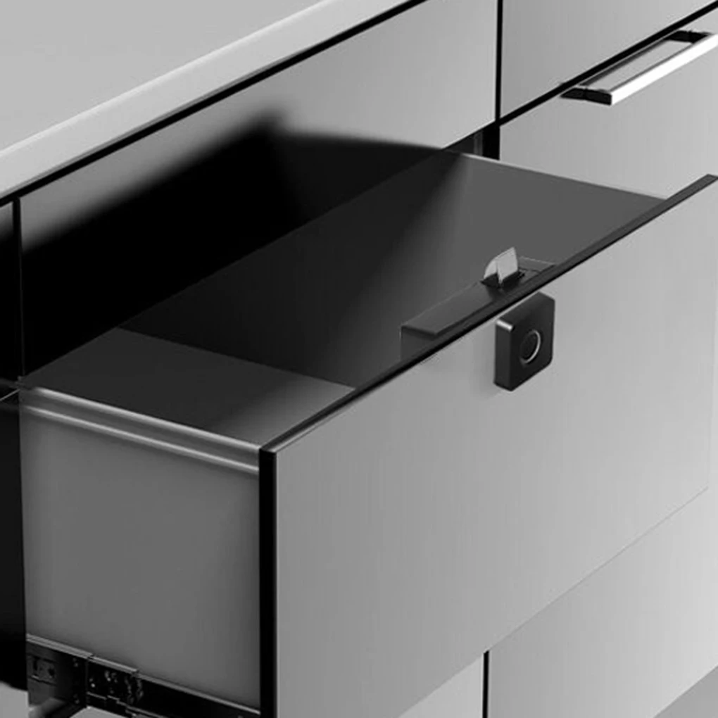 Home Office Drawer Anti-Theft Lock Keyless Fingerprint Lock Semiconductor Intelligent Drawer Lock High Sensitivity 
Home Office Drawer Anti-Theft Lock Keyless Fingerprint Lock Semiconductor Intelligent Drawer Lock High Sensitivity