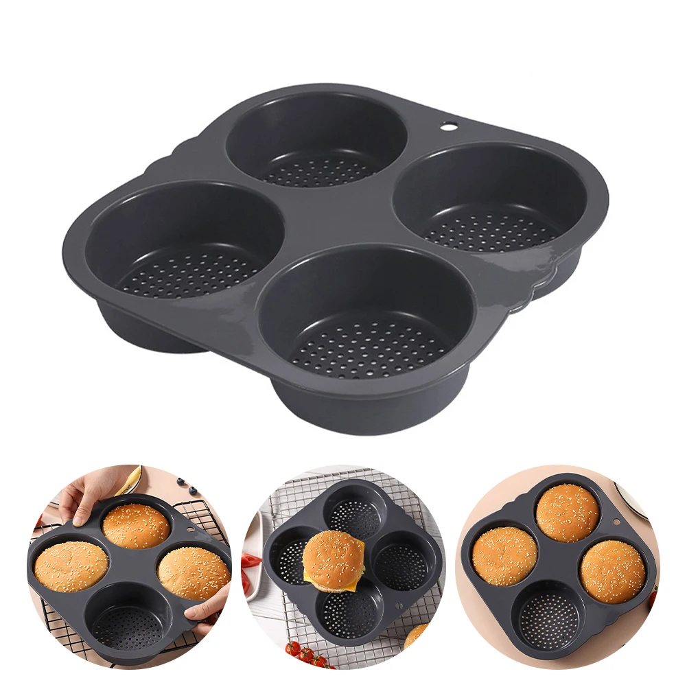 Multi-purpose Silicone Hamburger Mold Non-Stick Flexible Dishwasher Safe For Burger Buns Kitchen Oven Baking Plate Bread Mold
Multi-purpose Silicone Hamburger Mold Non-Stick Flexible Dishwasher Safe For Burger Buns Kitchen Oven Baking Plate Bread Mold