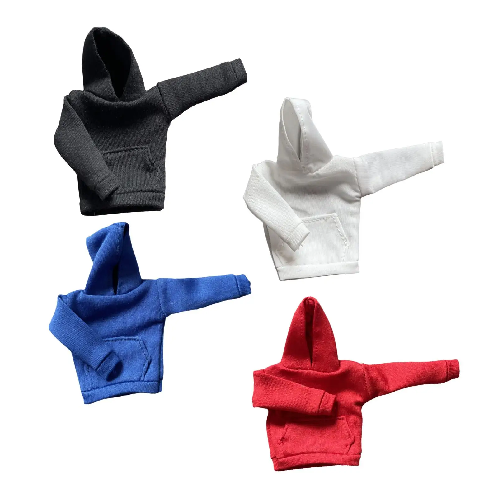 1/12 Scale Miniature Fabric Hoodie Sweatshirt for Doll 6inch Women Figures
1/12 Scale Miniature Fabric Hoodie Sweatshirt for Doll 6inch Women Figures