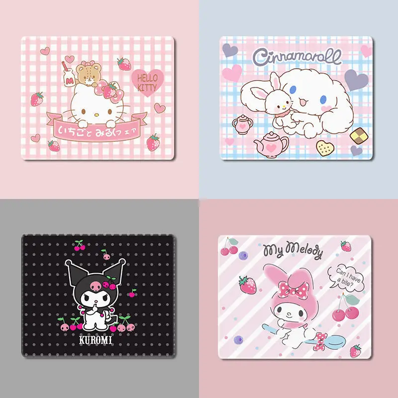 Kawaii Sanriod Anime Peripheral Kitty Mymelody Kuromi Cartoon Cute Non-Slip Mouse Pad Notebook Portable Mouse Pad
Kawaii Sanriod Anime Peripheral Kitty Mymelody Kuromi Cartoon Cute Non-Slip Mouse Pad Notebook Portable Mouse Pad