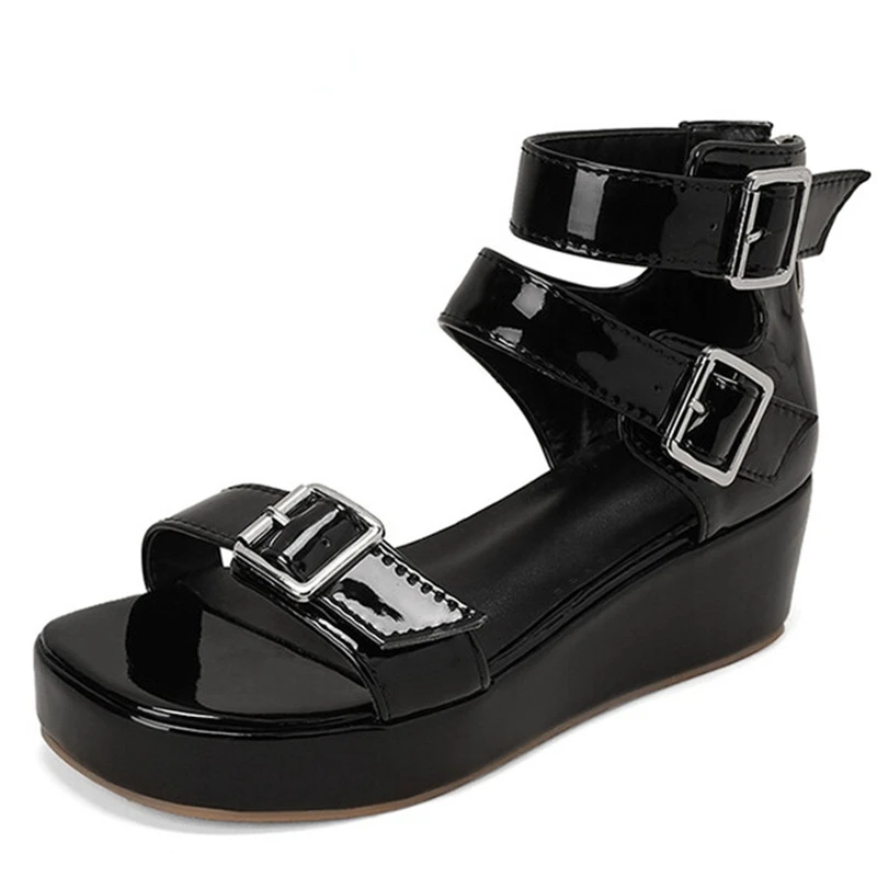 Womens Lolita Ankle Strap Round Toe Platform Gothic Rivet Studs Punk Pumps Shoes Creepers Belt Buckle Japanese Harajuku New
Womens Lolita Ankle Strap Round Toe Platform Gothic Rivet Studs Punk Pumps Shoes Creepers Belt Buckle Japanese Harajuku New