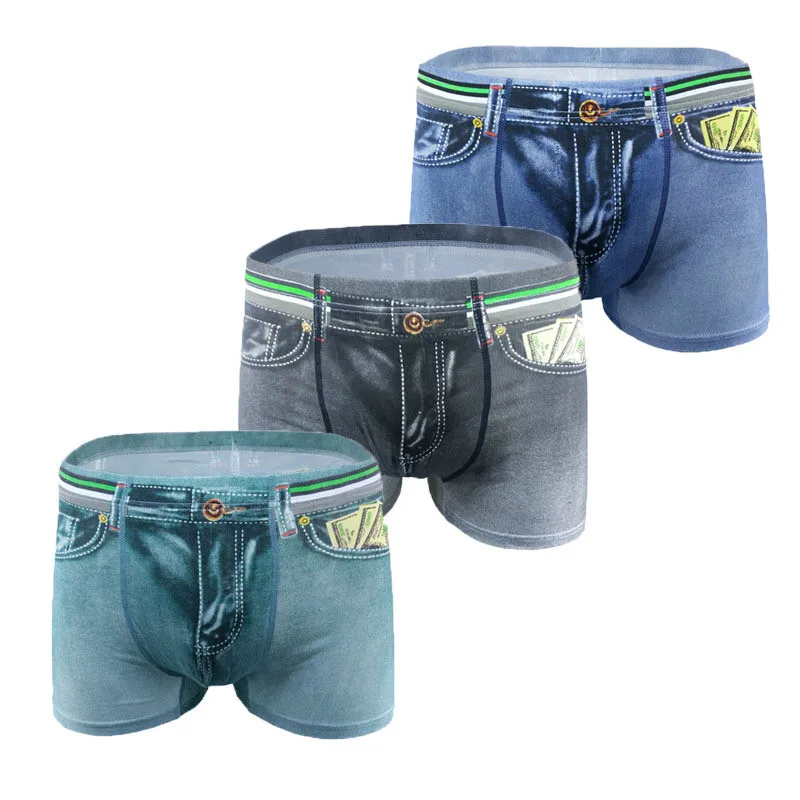 3D Printed Underpants for Male Cotton Bottom Men's Breathable Underwear Elastic Waist Boxer Shorts Sexy Pantis
3D Printed Underpants for Male Cotton Bottom Men's Breathable Underwear Elastic Waist Boxer Shorts Sexy Pantis
