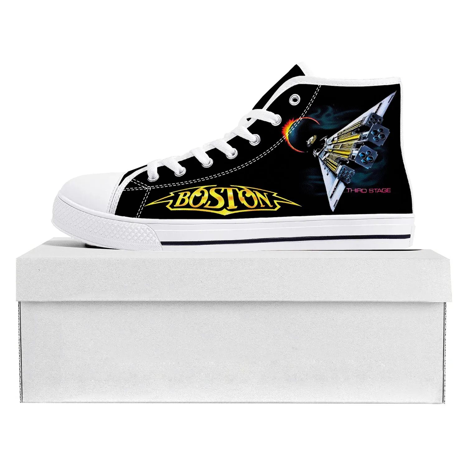 Boston Band Rock Band High Top High Quality Sneakers Mens Womens Teenager Canvas Sneaker Casual Couple Shoes Custom Shoe White
Boston Band Rock Band High Top High Quality Sneakers Mens Womens Teenager Canvas Sneaker Casual Couple Shoes Custom Shoe White