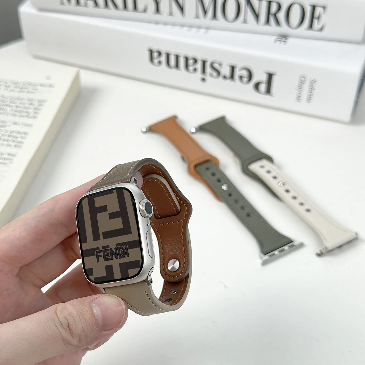 Real Leather Band For Apple Watch Series 9 8 7 41/45mm Correa Slim Strap 40mm/44mm 38/42mm 49mm Bracelet For iWatch SE 6 5 4 3
Real Leather Band For Apple Watch Series 9 8 7 41/45mm Correa Slim Strap 40mm/44mm 38/42mm 49mm Bracelet For iWatch SE 6 5 4 3