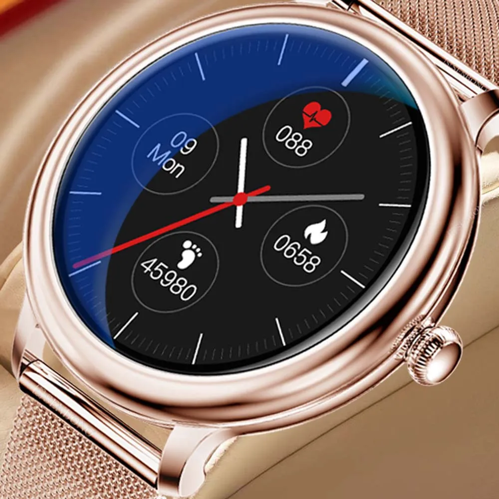 Willgallop 2022 Women Smart Watch IP68 Waterproof Bluetooth Watch Lady Fitness Tracker Sport SmartWatch Women for Android IOS
Willgallop 2022 Women Smart Watch IP68 Waterproof Bluetooth Watch Lady Fitness Tracker Sport SmartWatch Women for Android IOS