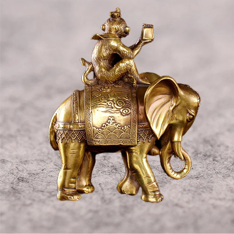 Fortune Monkeys Ride Elephants Ornaments Office Home Decoration Chinese Zodiac Monkeys Figurines Gift
Fortune Monkeys Ride Elephants Ornaments Office Home Decoration Chinese Zodiac Monkeys Figurines Gift