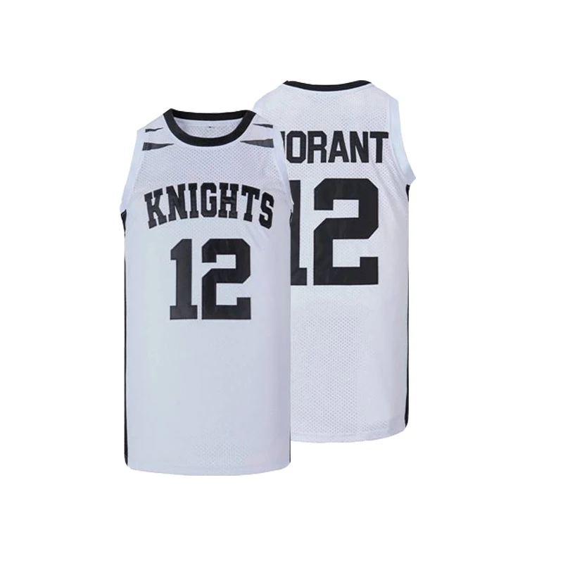 BG Basketball jerseys KNIGHTS 12 MORANT jersey High quality sewing embroidery Outdoor sports White Black New 2023 
BG Basketball jerseys KNIGHTS 12 MORANT jersey High quality sewing embroidery Outdoor sports White Black New 2023