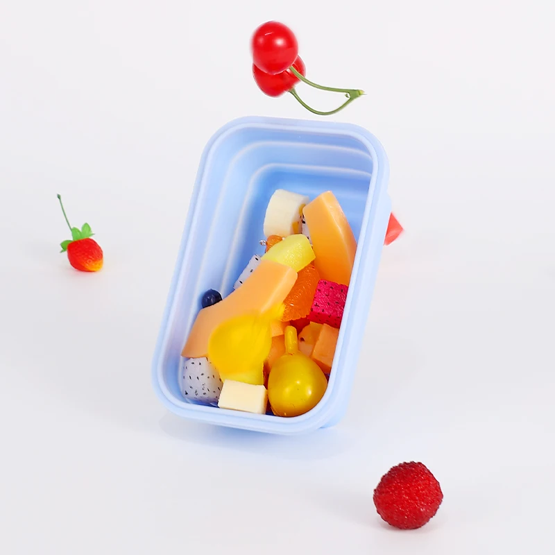 800ML Collapsible Silicone Food Container Portable Bento Lunch Box Microware Home Kitchen Outdoor Food Storage Containers Box
800ML Collapsible Silicone Food Container Portable Bento Lunch Box Microware Home Kitchen Outdoor Food Storage Containers Box