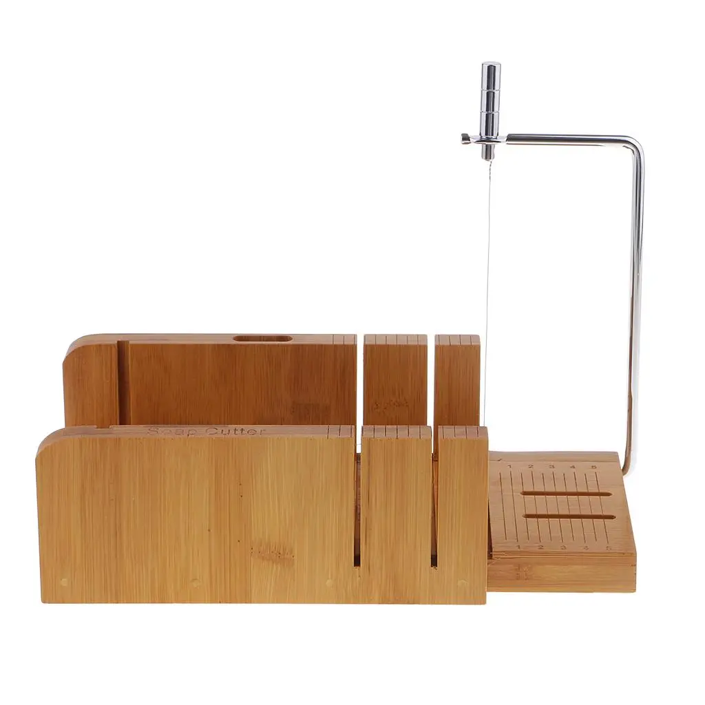 Wooden Soap Cutter Soap Making Tool with Planer Beveler & Wire Slicer for Soap Conveniently
Wooden Soap Cutter Soap Making Tool with Planer Beveler & Wire Slicer for Soap Conveniently