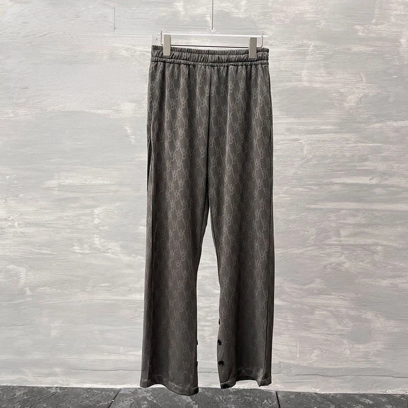 Luxury Ice Silk Wide Leg Pants Jacquard Fabric Split Straight Breast Air Conditioning Pants Harajuku Print Casual Women's Pants
Luxury Ice Silk Wide Leg Pants Jacquard Fabric Split Straight Breast Air Conditioning Pants Harajuku Print Casual Women's Pants