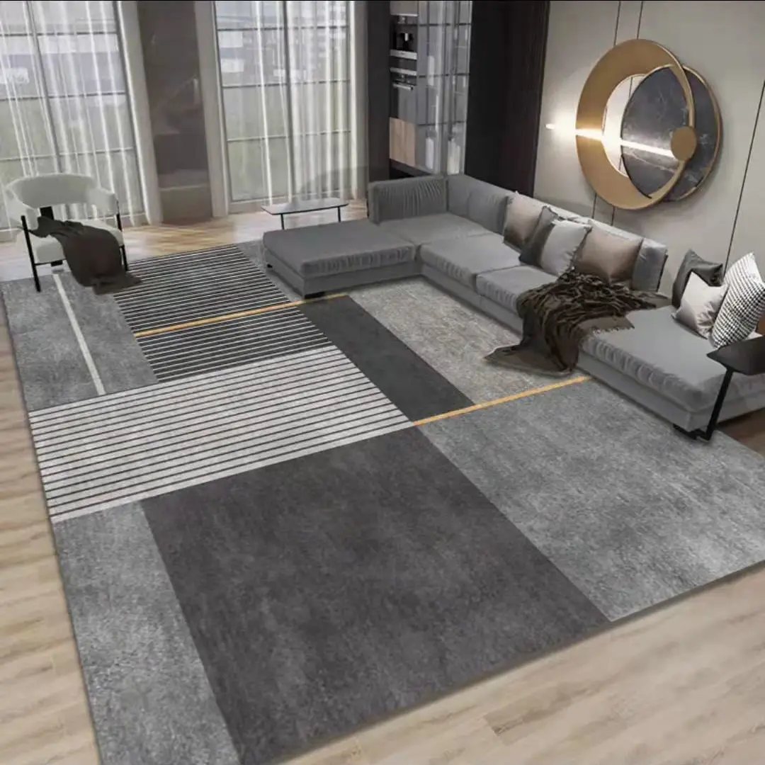 Modern Luxury Living Room Carpet Bedroom Decor Rugs High Quality Hotel Large Area Carpets Lounge Rug Non-slip Washable Floor Mat
Modern Luxury Living Room Carpet Bedroom Decor Rugs High Quality Hotel Large Area Carpets Lounge Rug Non-slip Washable Floor Mat