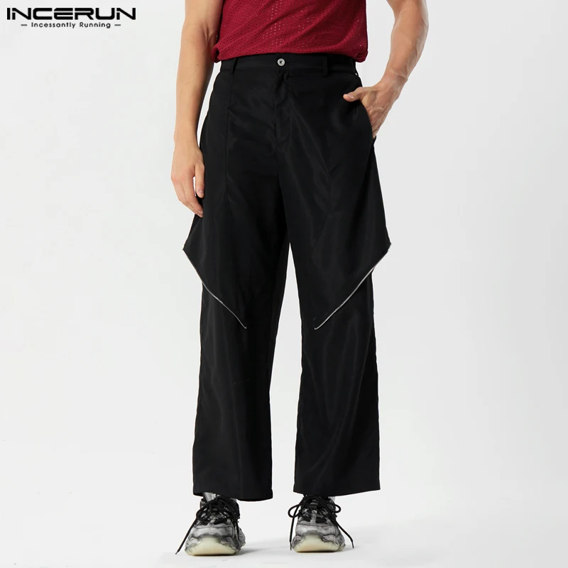 INCERUN 2023 American Style Trousers Men's Zipper Casual Long Pants Fashionable Male Solid Deconstruction Design Pantalons S-5XL
INCERUN 2023 American Style Trousers Men's Zipper Casual Long Pants Fashionable Male Solid Deconstruction Design Pantalons S-5XL