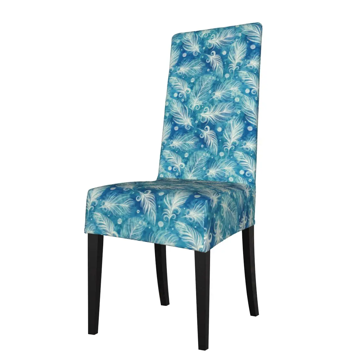 Dining Room Chair Covers Slipcovers Beautiful Teal Blue Feather Stretch Short Kitchen Armless High Back Chair Seat Cover Protect
Dining Room Chair Covers Slipcovers Beautiful Teal Blue Feather Stretch Short Kitchen Armless High Back Chair Seat Cover Protect