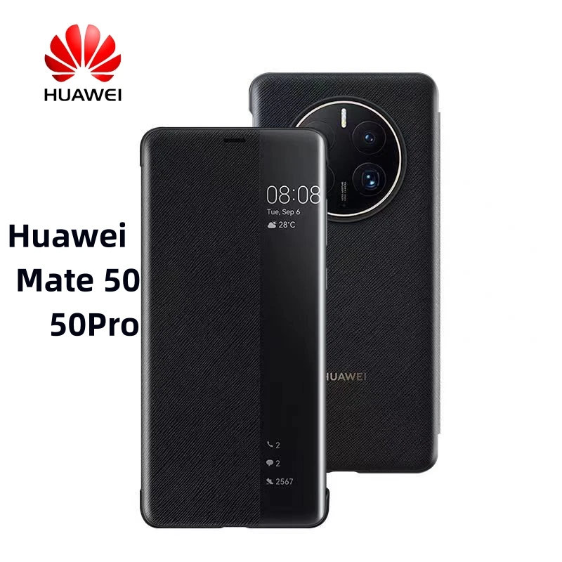 Оригинальный Смарт-Чехол Huawei Mate 50 Pro 50E Mate50, чехол с откидной крышкой для автоматического сна и пробуждения, роскошный кожаный защитный чехол для телефона
Оригинальный Смарт-Чехол Huawei Mate 50 Pro 50E Mate50, чехол с откидной крышкой для автоматического сна и пробуждения, роскошный кожаный защитный чехол для телефона