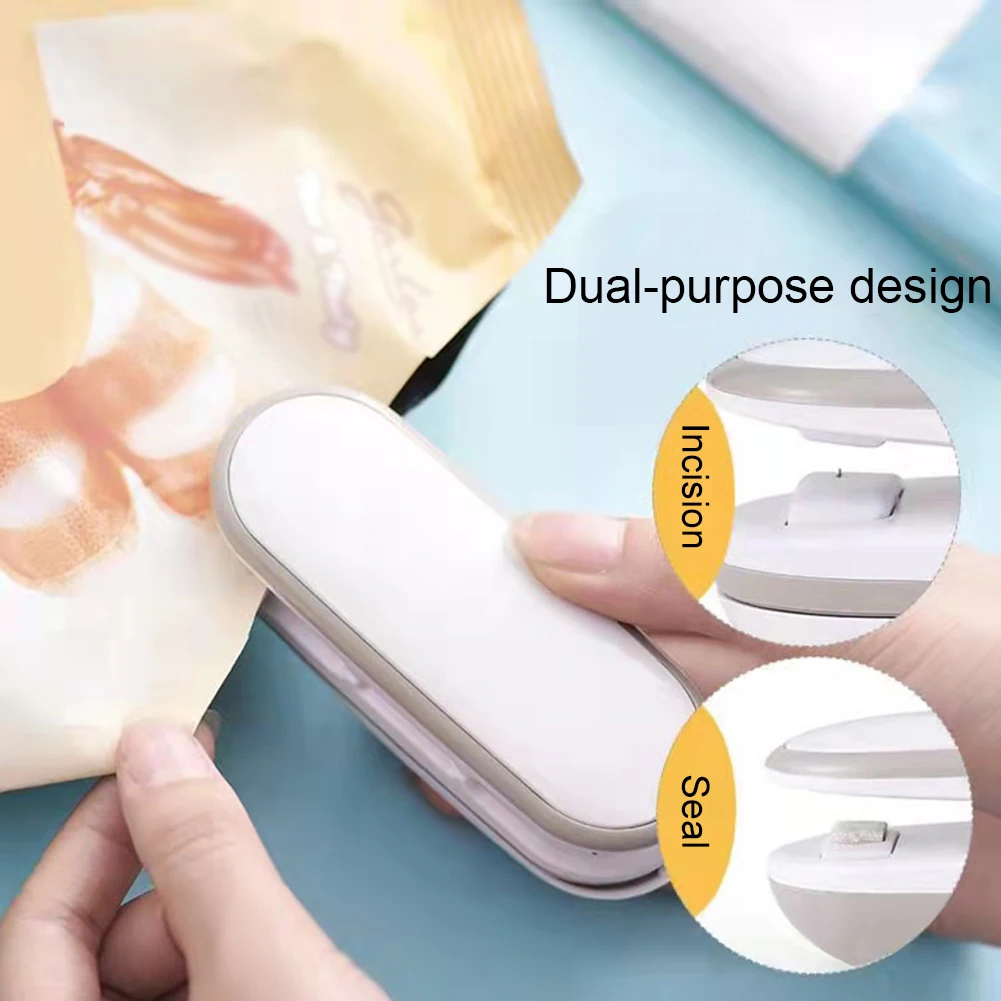 Portable Bag Heat Sealer Plastic Package Storage Bag Clip Mini Sealing Machine Handy Sticker Seal For Food Snack Kitchen Gadgets
Portable Bag Heat Sealer Plastic Package Storage Bag Clip Mini Sealing Machine Handy Sticker Seal For Food Snack Kitchen Gadgets