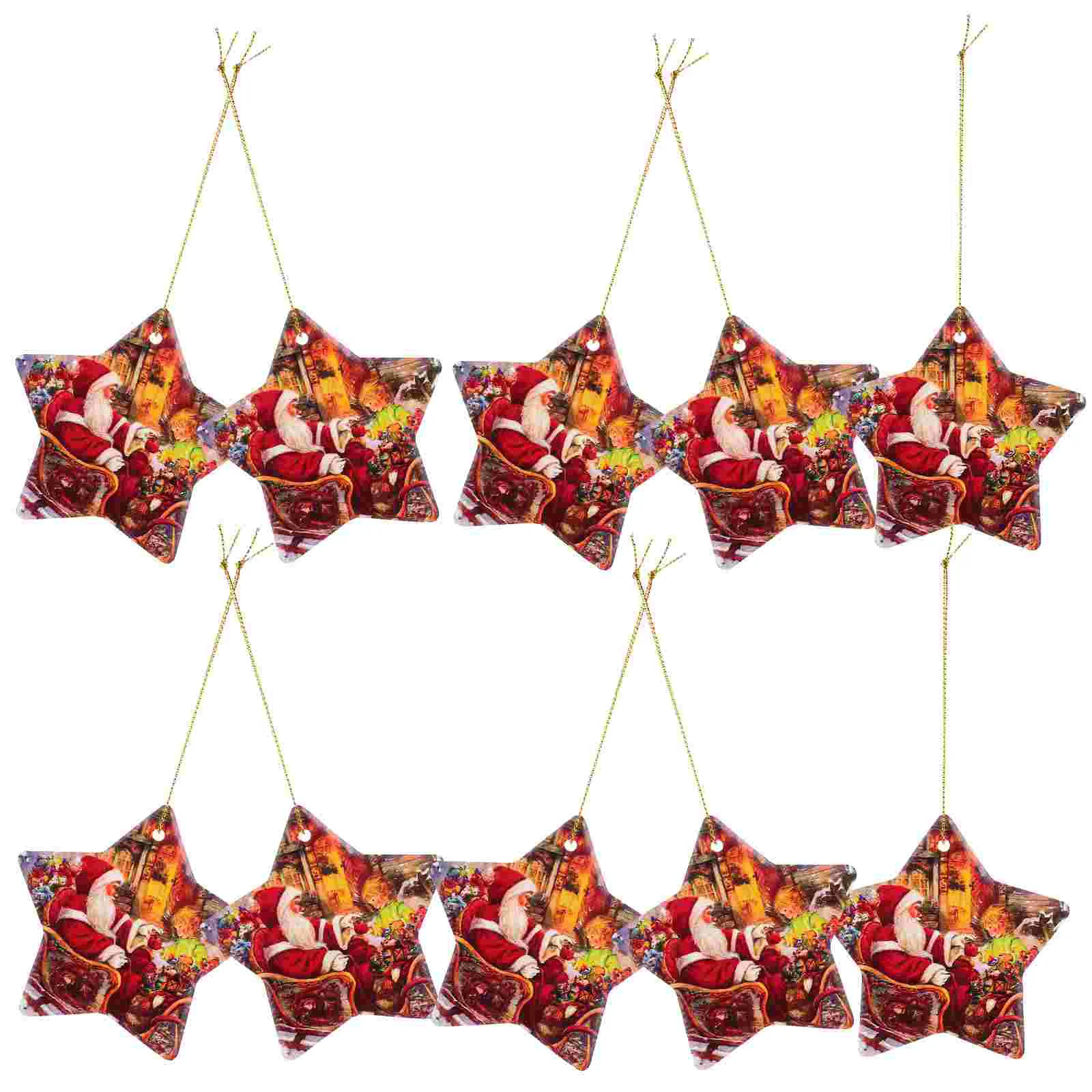 10pcs Christmas Star Hanging Decoration Star Hanging Ornament Christmas Tree Decoration
10pcs Christmas Star Hanging Decoration Star Hanging Ornament Christmas Tree Decoration