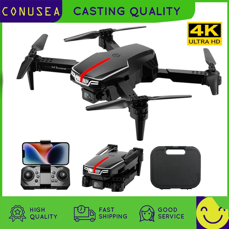 H1 Dron Rc Drones 4K Camera Drone Dual Cameras Fpv Wifi Photography Quadcopter Remote Control Helicopter Plane Toys for Boys
H1 Dron Rc Drones 4K Camera Drone Dual Cameras Fpv Wifi Photography Quadcopter Remote Control Helicopter Plane Toys for Boys