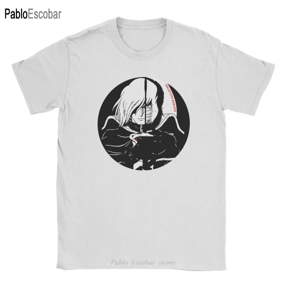 Men Phantom Space Pirate Captain Harlock T Shirts Manga Arcadia Anime Pure Cotton Top Short Sleeve Tee Shirt New Arrival T-Shirt
Men Phantom Space Pirate Captain Harlock T Shirts Manga Arcadia Anime Pure Cotton Top Short Sleeve Tee Shirt New Arrival T-Shirt