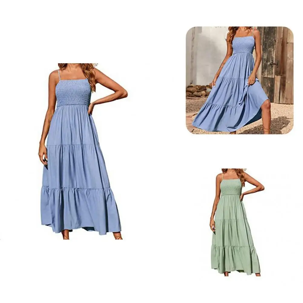 Fabulous Lady Dress Pure Colors Sweet Sleeveless Breathable Summer Dress
Fabulous Lady Dress Pure Colors Sweet Sleeveless Breathable Summer Dress