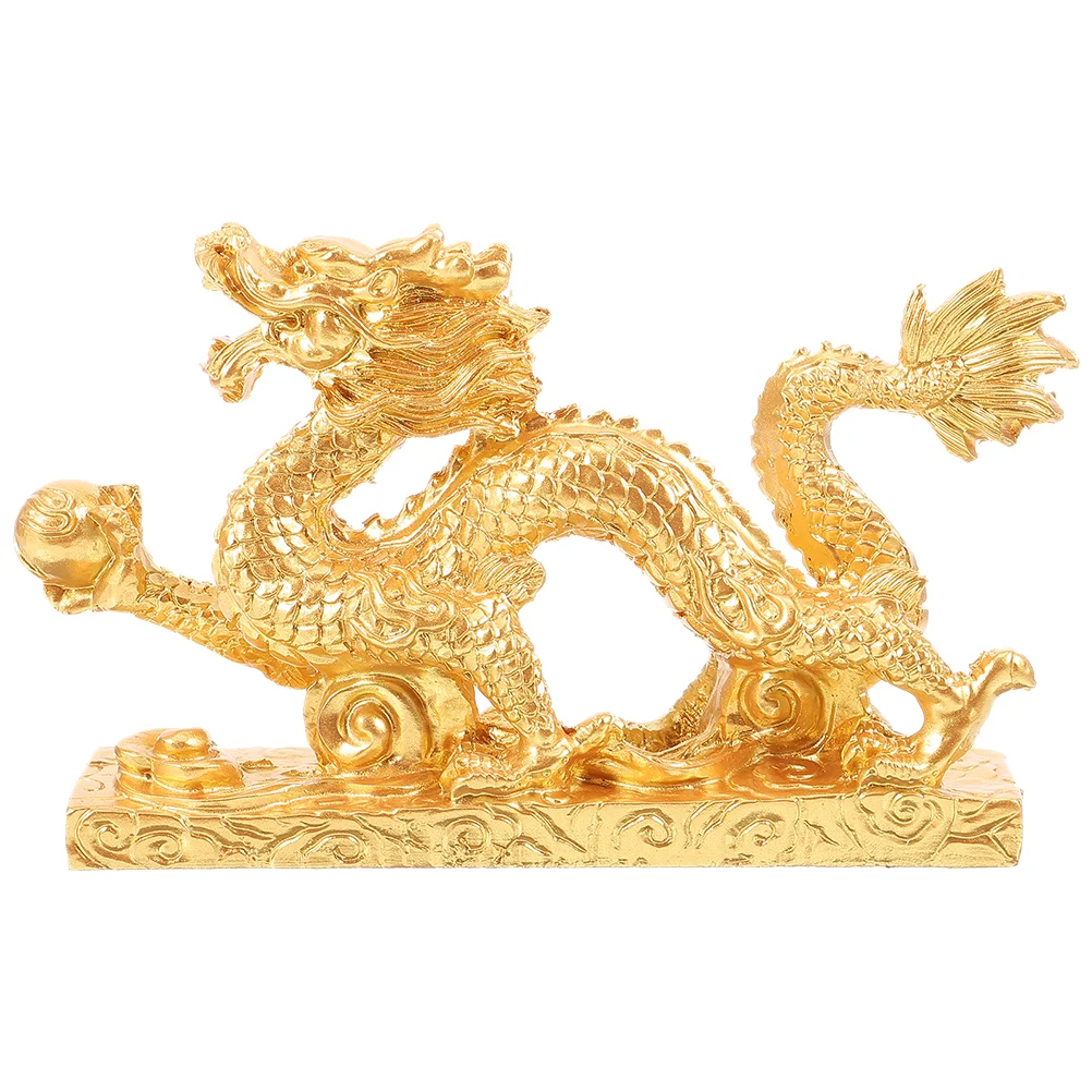 Ornaments Chinese Dragon Decor Household Figurine Indoor Desktop Animal Statues Craft
Ornaments Chinese Dragon Decor Household Figurine Indoor Desktop Animal Statues Craft
