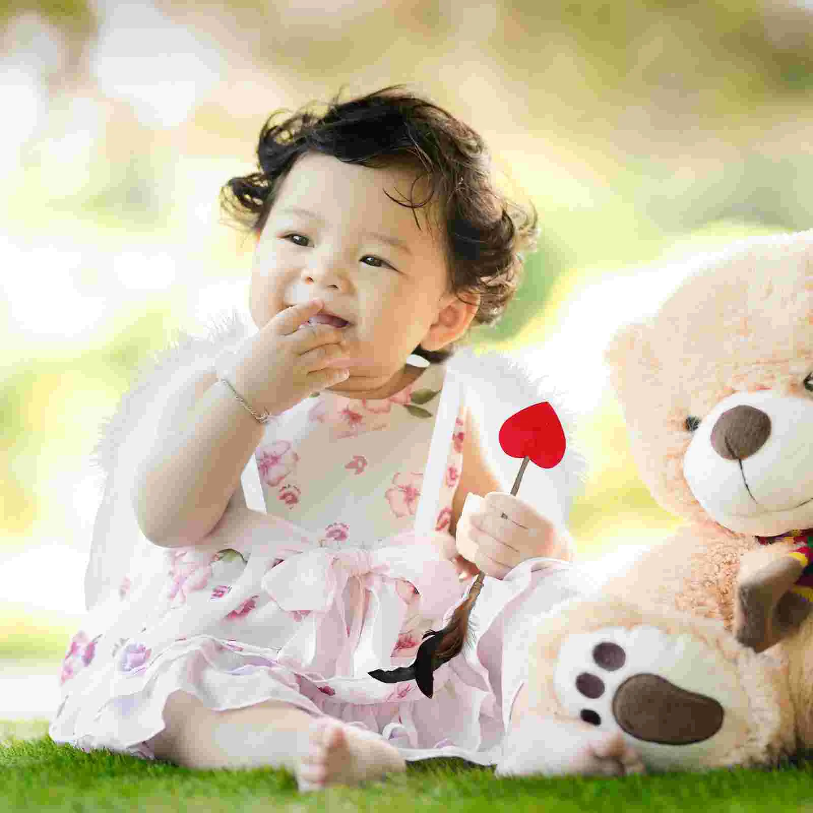 Wing Angel Baby Cosplay Wings Kit Headband Cupid Newborn Bow Prop Infant Set Outfits Arrows Costume Fairy Photo Dress Furry Kids
Wing Angel Baby Cosplay Wings Kit Headband Cupid Newborn Bow Prop Infant Set Outfits Arrows Costume Fairy Photo Dress Furry Kids