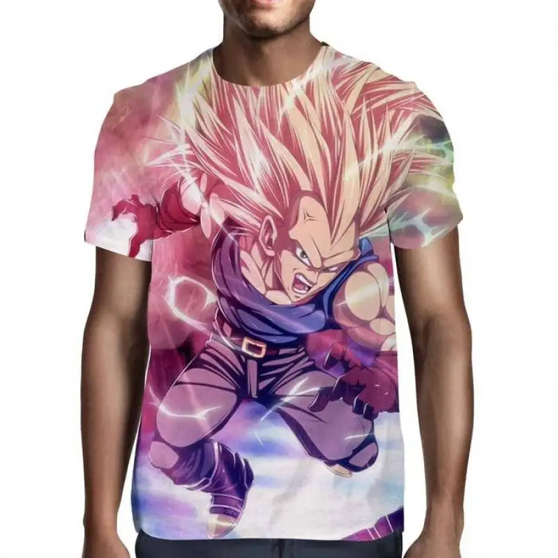 Japanese cartoon Dragon Ball Z short-sleeved T-shirt anime T-shirt men and women round neck two-dimensional top summer
Japanese cartoon Dragon Ball Z short-sleeved T-shirt anime T-shirt men and women round neck two-dimensional top summer