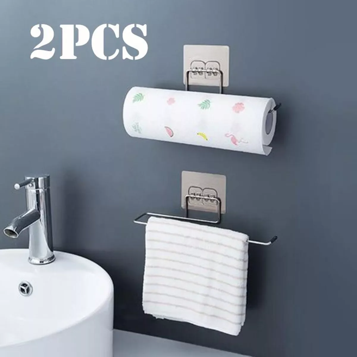 Hanging Paper Holder Bathroom Kitchen Roll Paper Towel Holder Rack Holder Hanging Toilet Stand Hanger Home Storage Racks
Hanging Paper Holder Bathroom Kitchen Roll Paper Towel Holder Rack Holder Hanging Toilet Stand Hanger Home Storage Racks