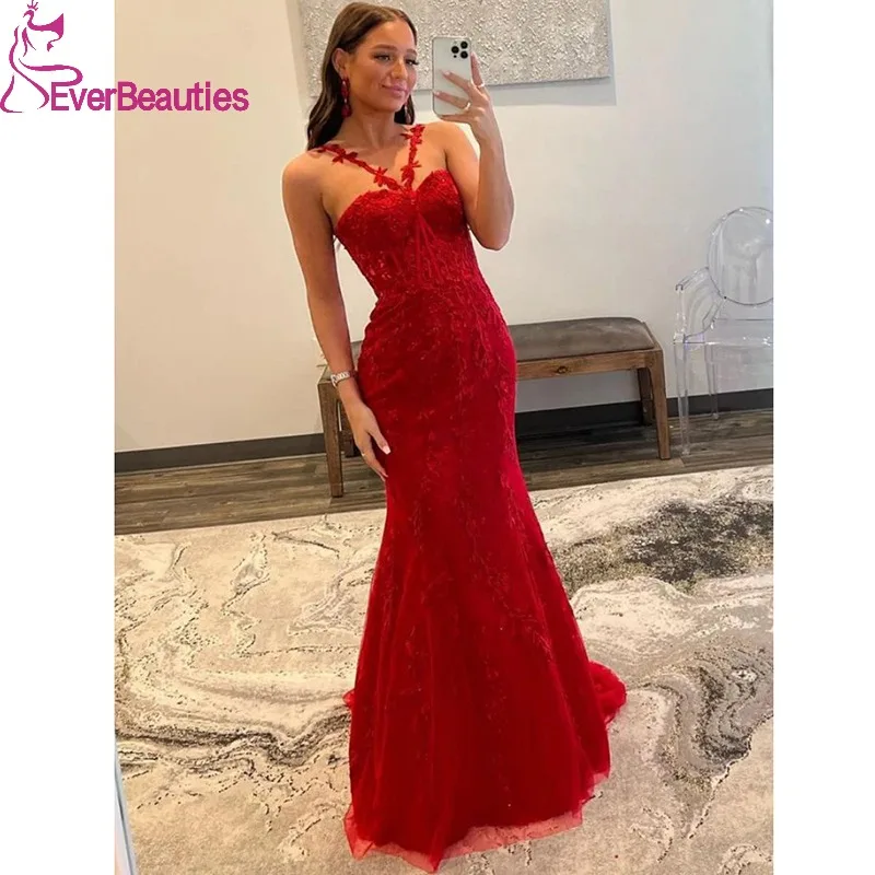 Mermaid Lace Prom Dresses for Women Halter Neck Vestidos De Graduación Party Dress Long 2023 Maxi Gown
Mermaid Lace Prom Dresses for Women Halter Neck Vestidos De Graduación Party Dress Long 2023 Maxi Gown