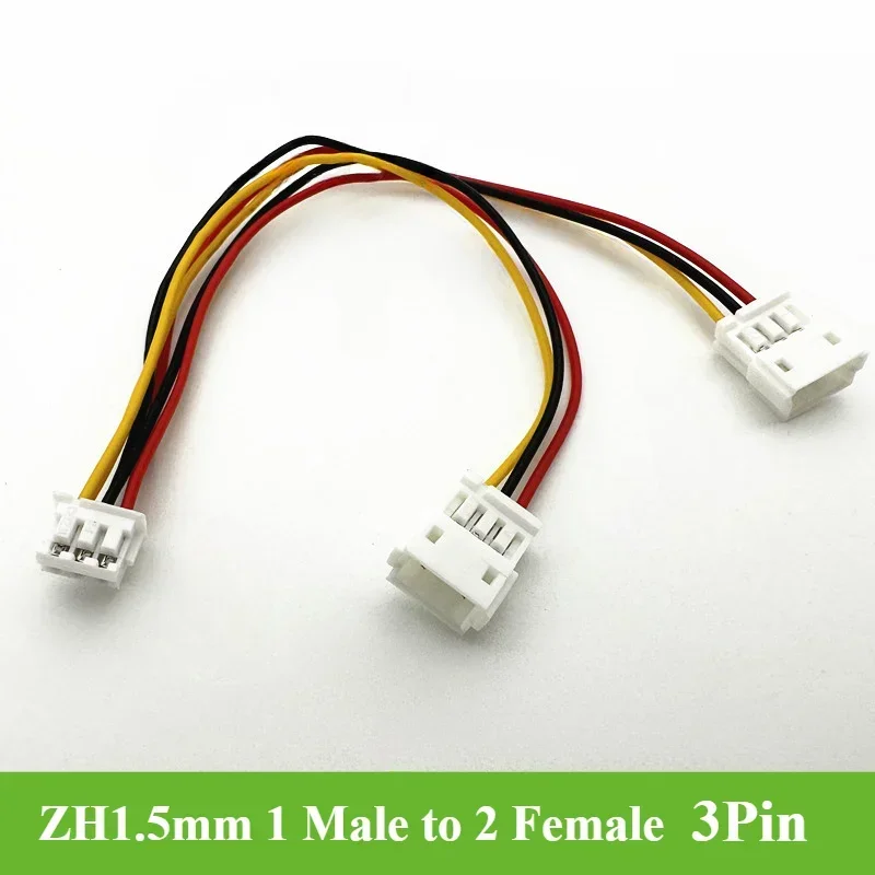 Провод ZH1.5 1 штекер на 2 гнезда 2/3/4 контакта 10 см
Провод ZH1.5 1 штекер на 2 гнезда 2/3/4 контакта 10 см
