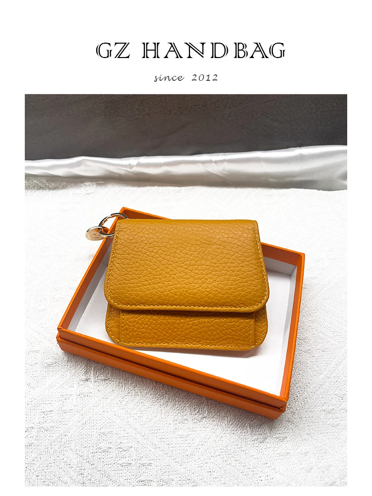 Women Fancy Small Wallet Genuine Leather High-grade Luxury Short Purse With Coin Ladies Designer Cowhide Money Bag Card Holders
Women Fancy Small Wallet Genuine Leather High-grade Luxury Short Purse With Coin Ladies Designer Cowhide Money Bag Card Holders