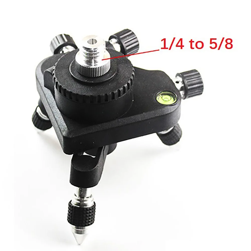 Adjustable Rotation Laser Level Meters Metal Tripod Bracket 360 Rotation Base With 1/4 To 5/8 Adapter Laser Measuring Tool Parts
Adjustable Rotation Laser Level Meters Metal Tripod Bracket 360 Rotation Base With 1/4 To 5/8 Adapter Laser Measuring Tool Parts