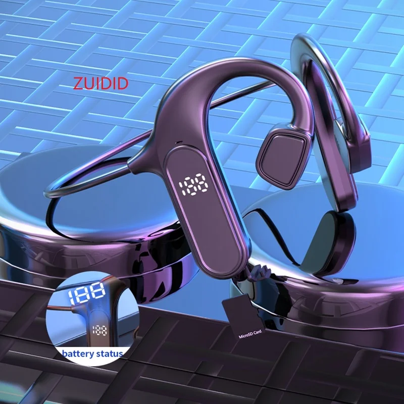 VG09 Bone Conduction Headphones Wireless Bluetooth Earphones Stereo Earbuds Outdoors Sports Waterproof Digital Heaadset With Mic
VG09 Bone Conduction Headphones Wireless Bluetooth Earphones Stereo Earbuds Outdoors Sports Waterproof Digital Heaadset With Mic