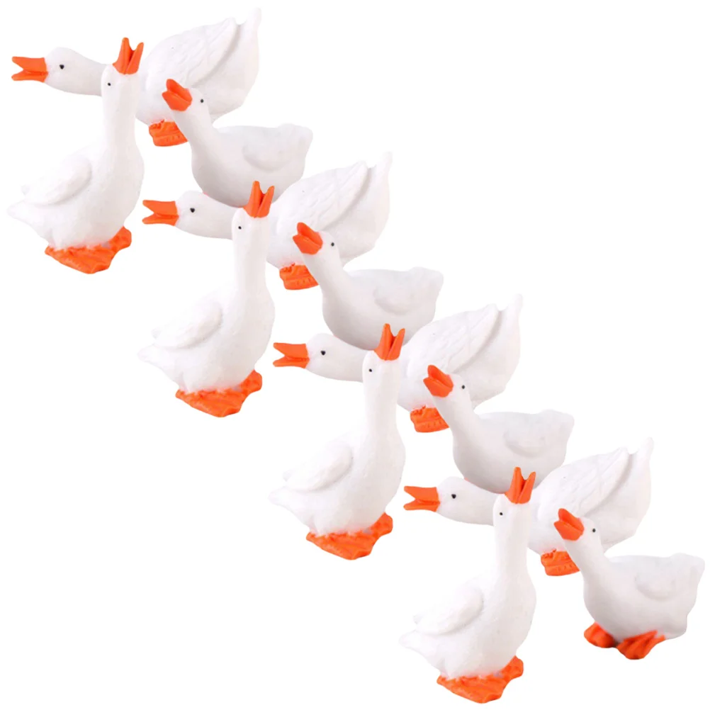 12Pcs Goose Figure Goose Figurine Small Goose Figurine Goose Decoration Goose Ornament
12Pcs Goose Figure Goose Figurine Small Goose Figurine Goose Decoration Goose Ornament