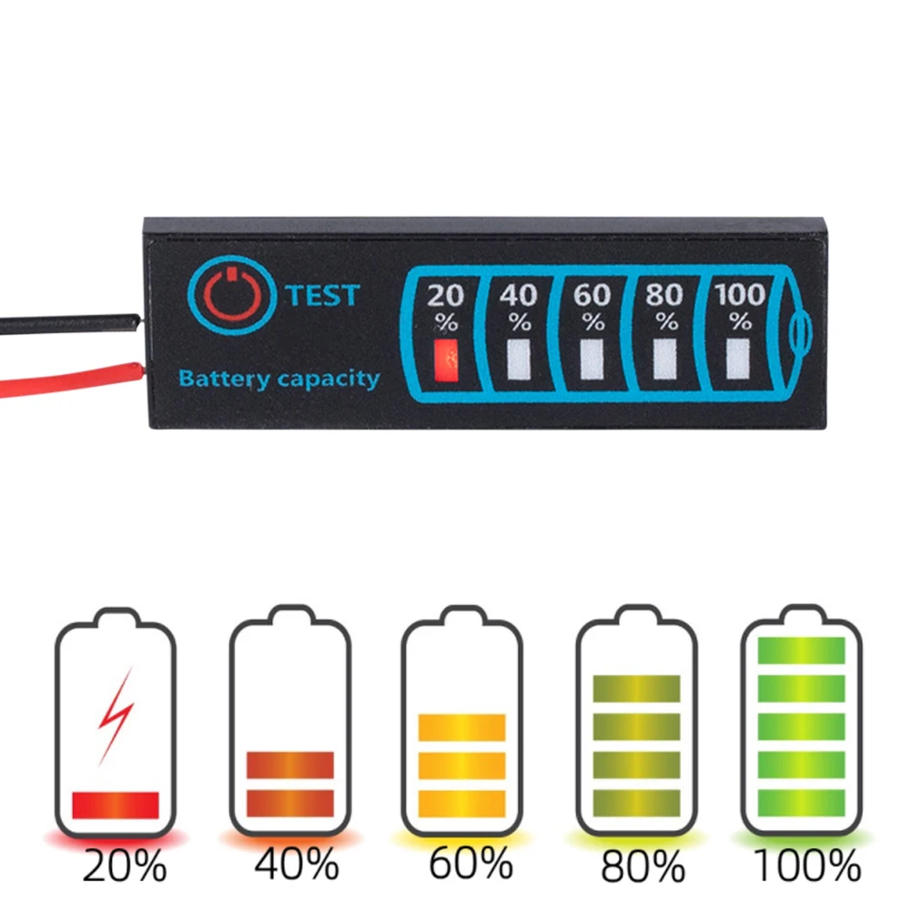 1S-8S 18650 Li-ion Lipo Lithium 5-30V Lead Acid Battery Level Indicator Tester LCD Display Meter Module Capacity Voltage Meter
1S-8S 18650 Li-ion Lipo Lithium 5-30V Lead Acid Battery Level Indicator Tester LCD Display Meter Module Capacity Voltage Meter