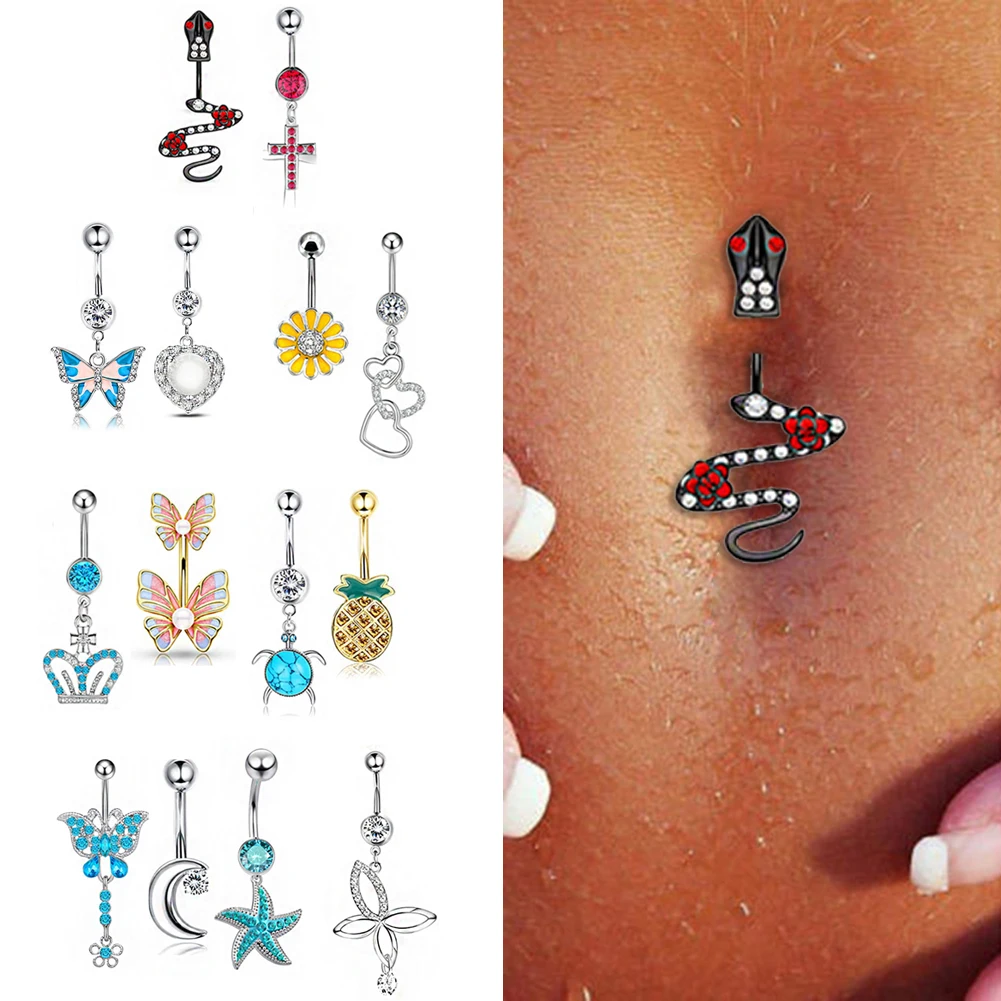 Fashion Butterfly Fake Belly Button Piercing Fake Belly Piercing Clip on Umbilical Navel Faux Belly Cartilage Earring Clip
Fashion Butterfly Fake Belly Button Piercing Fake Belly Piercing Clip on Umbilical Navel Faux Belly Cartilage Earring Clip