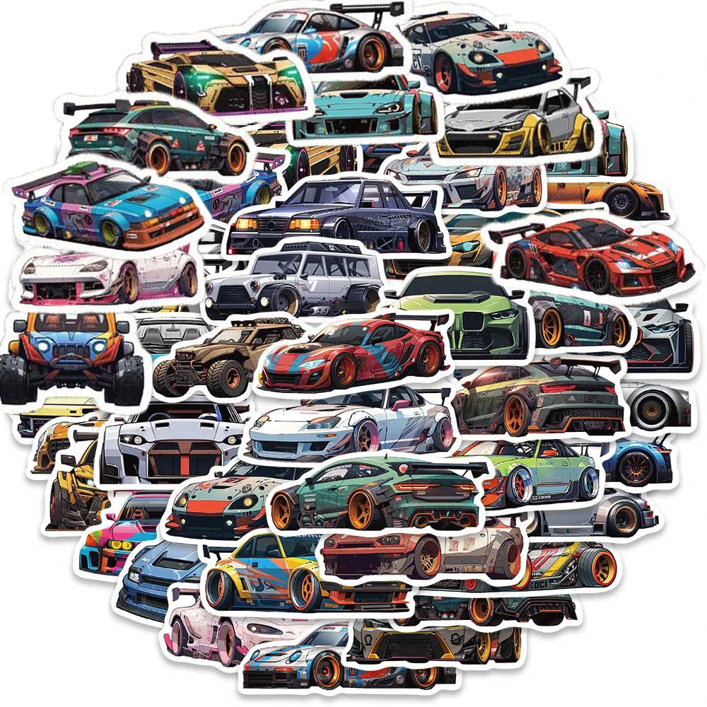 10/50Pcs Retro Cool Racing Car Varied Graffiti Stickers DIY Scrapbooking Helmet Laptop Phone Notebook Backpack Decoration Decals
10/50Pcs Retro Cool Racing Car Varied Graffiti Stickers DIY Scrapbooking Helmet Laptop Phone Notebook Backpack Decoration Decals