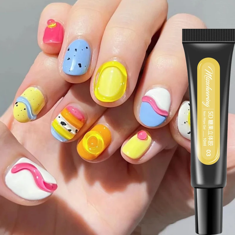 Solid Nail Gel Candy Korean-style Elastic 5D Translucent 10 Color DIY Gel Drawing Gummy Candy-colored Color Poly UV Polish Gel
Solid Nail Gel Candy Korean-style Elastic 5D Translucent 10 Color DIY Gel Drawing Gummy Candy-colored Color Poly UV Polish Gel