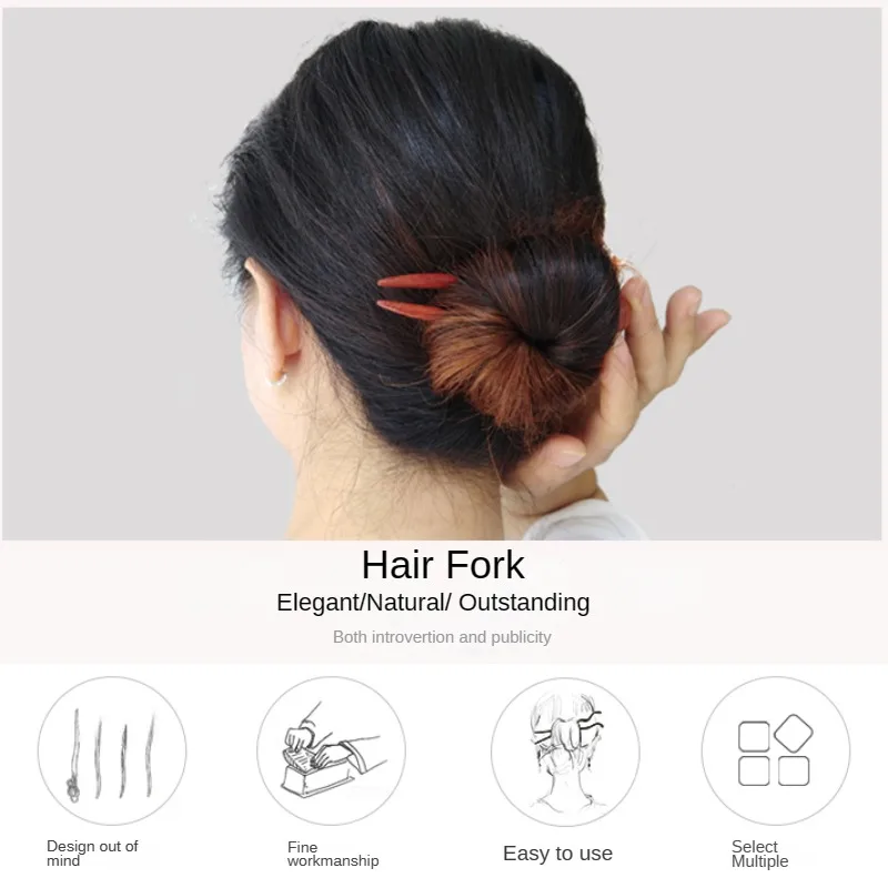 Шпилька для волос из сандалового дерева, гребень для укладки волос для женщин 
Шпилька для волос из сандалового дерева, гребень для укладки волос для женщин