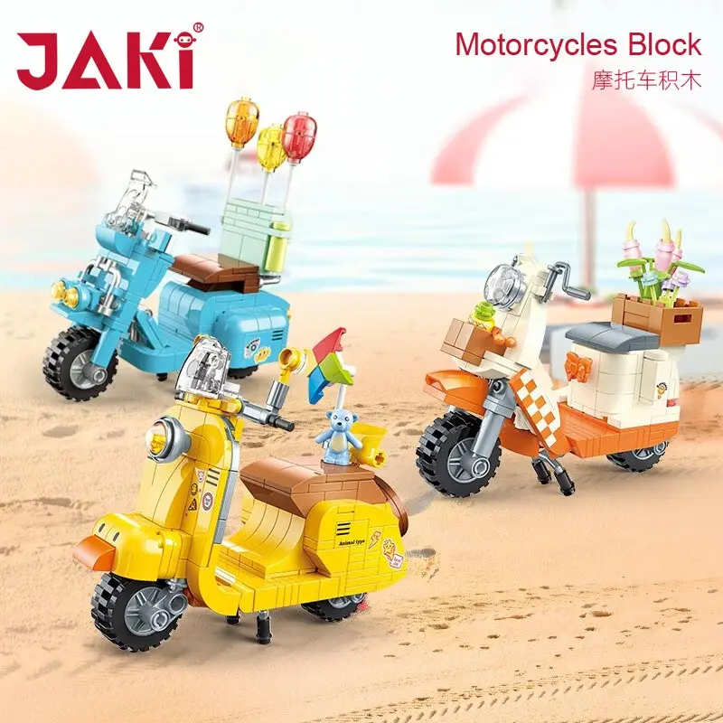 Jaki Balloon Small Motorcycle Building Blocks Assembling Educational Toy Car Model Assembling Boys and Girls Birthday Gift
Jaki Balloon Small Motorcycle Building Blocks Assembling Educational Toy Car Model Assembling Boys and Girls Birthday Gift