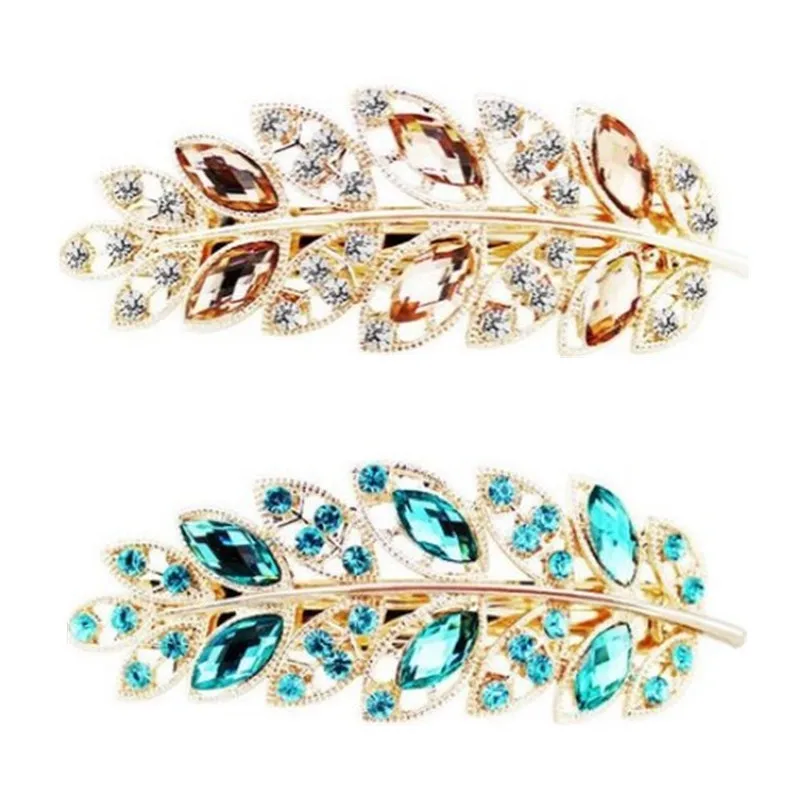 New Korean version of the crystal flower spring hairpin shining zircon top clip elegant women's casual fashion hair accessories
New Korean version of the crystal flower spring hairpin shining zircon top clip elegant women's casual fashion hair accessories
