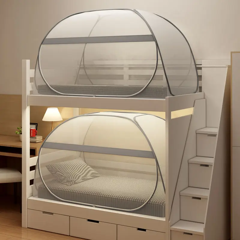 Dormitory Up Down Bunk Dedicated Mosquito Net Free Installation Yurt-style Mosquito Net Summer Portable Foldable Mosquito Net
Dormitory Up Down Bunk Dedicated Mosquito Net Free Installation Yurt-style Mosquito Net Summer Portable Foldable Mosquito Net