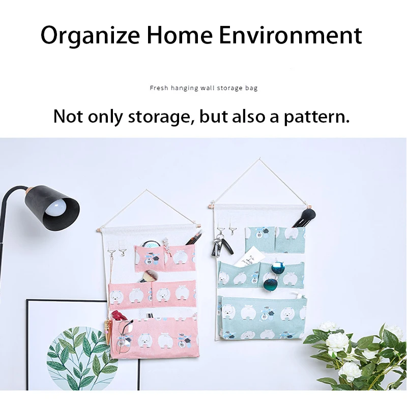 Fashion Wall Mounted Organizer Sundries Storage Bag Jewelry Hanging Wall Pouch Hang Cosmetics Toys Organizer Home Decoration
Fashion Wall Mounted Organizer Sundries Storage Bag Jewelry Hanging Wall Pouch Hang Cosmetics Toys Organizer Home Decoration